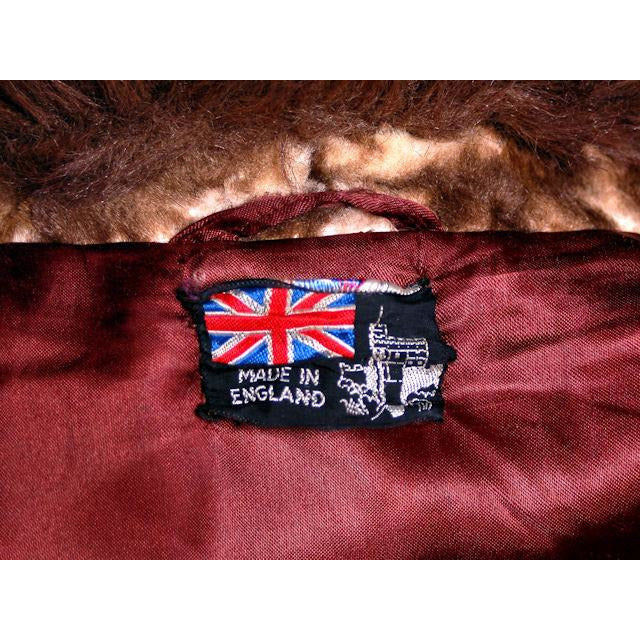 Vintage Ladies Coat Printed Faux Fur Made in England 1970s Women's,New Arrivals The Best Vintage Clothing