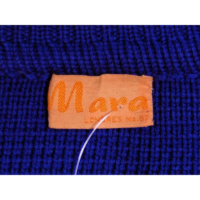 Vintage Royal Blue Sweater Dress/Coat 1960s Mara Londres Bust 44 Women's vendor-unknown