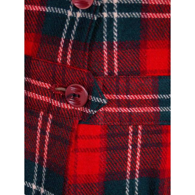 Vintage Red/Green Plaid Wool Suit Ladies Early 1940s Belted 42-30-42 Large New Arrivals The Best Vintage Clothing