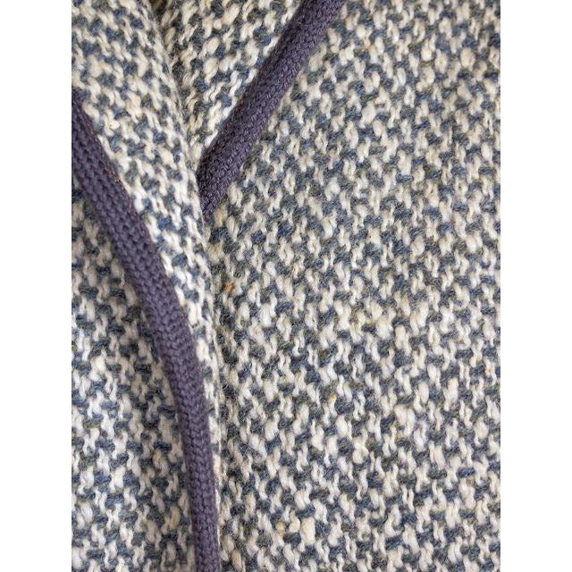 Vintage Ladies Coat Pale Gray Irish Tweed 1950s Leeds Fits S-L Women's The Best Vintage Clothing