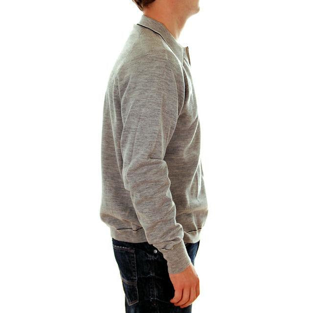 Vintage Disco Shirt Mens Italian Wool Sweater Gino Paoli 1970s Medium Men's Vintage,New Arrivals Gino Paoli