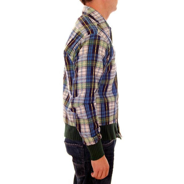 Vintage Mens Flannel Shirt w/Rib Knit Waistband 1970s Small Men's Vintage The Best Vintage Clothing