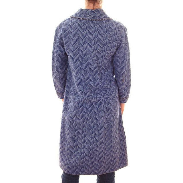 Vintage Boys Beacon Style Blanket Robe Blue 1920s Small Children's,Women's vendor-unknown