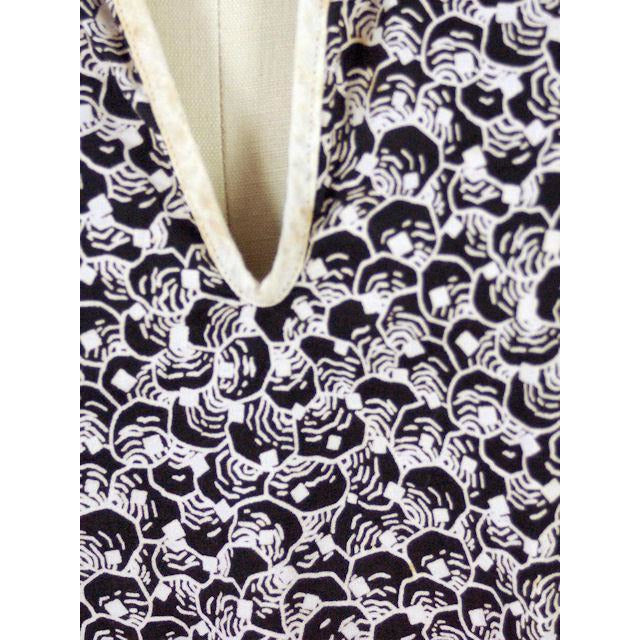 Vintage Womens Day Dress 1920s Black & White Abstract Print 36 Bust Women's,New Arrivals The Best Vintage Clothing