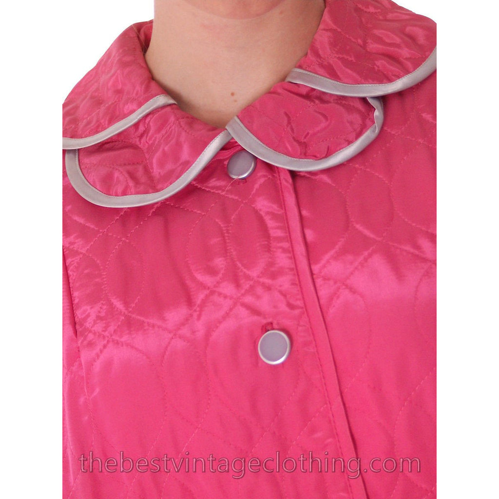 Vintage I Love Lucy Pajamas Womens Fuchsia Lyn Delle 1950s 46-28-40 US Size 6 Lyn Delle The Best Vintage Clothing