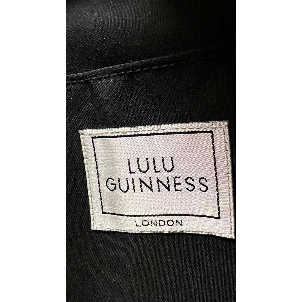 RARE Lulu Guinness Vintage Tote Bag '' Mansion 87 '' 563-096-010 w/Dustbag Purse The Best Vintage Clothing