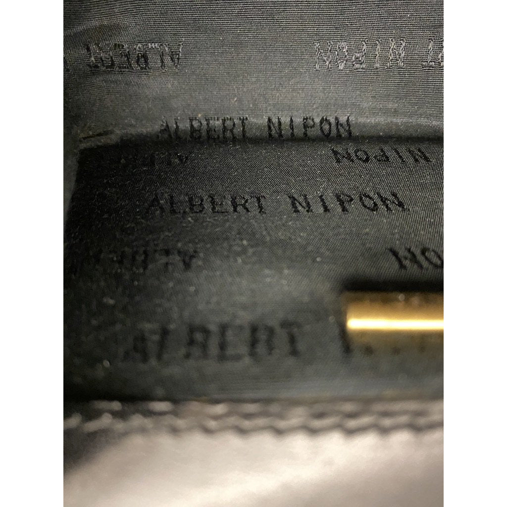 Albert Nipon Vintage Black Leather Card Suits Purse Crossbody heart Retro Spade New Arrivals The Best Vintage Clothing