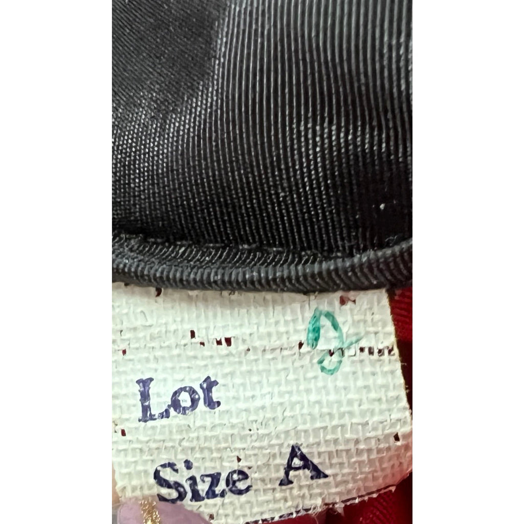 Vintage Black Velvet Full Skirt w Red Fringe Hem 1940s Small Modern Jr Cart2cart The Best Vintage Clothing