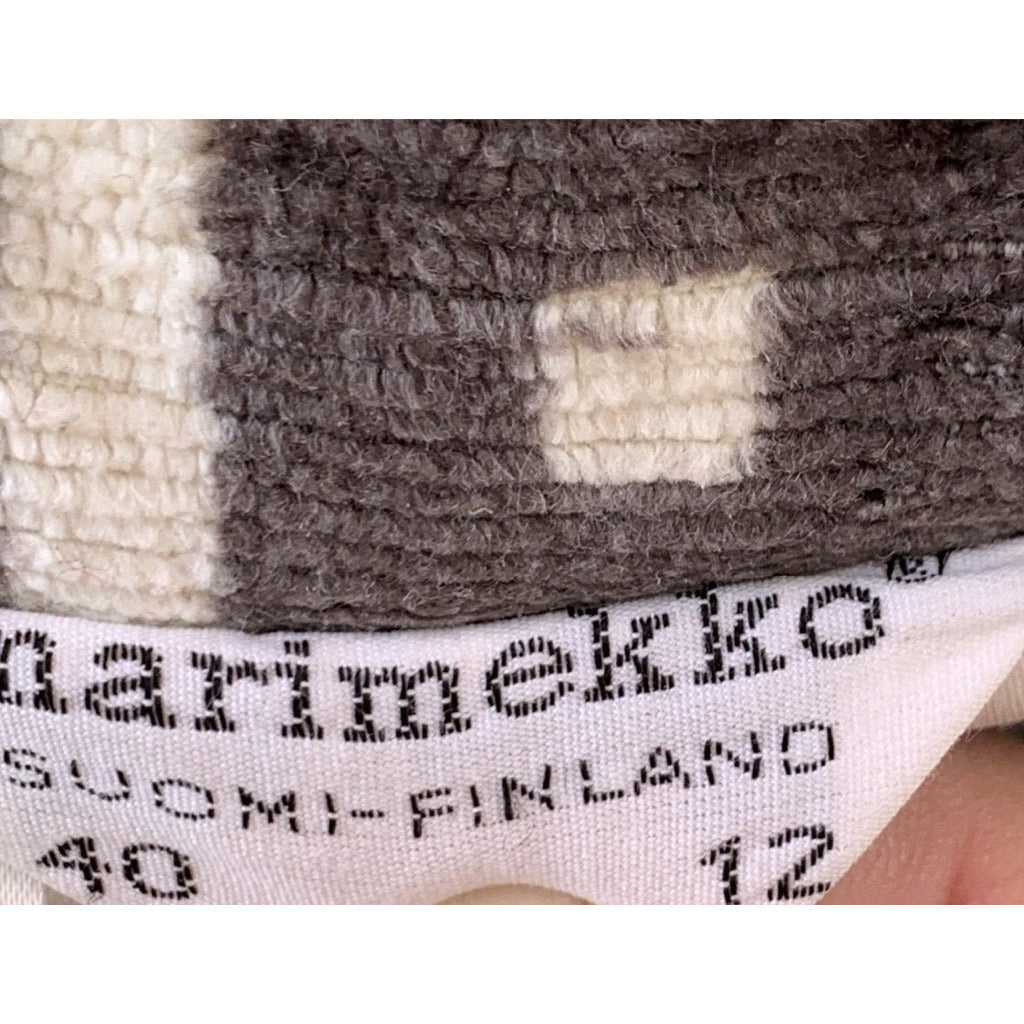 Vintage Marimekko Corduroy Womens M Wrap Coat RARE NWT 1975 Geometric Design marimekko The Best Vintage Clothing