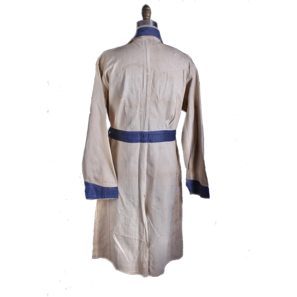 Vtg 40’s Chrysler Auto Mechanic Shop Coat Sz 38 Sanforized Cowden Herringbone Men's Vintage The Best Vintage Clothing