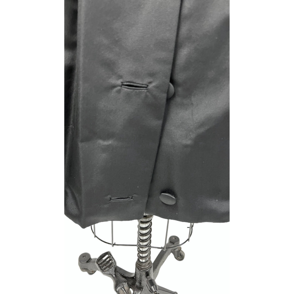 Vintage MCM Suzy Perette Black Silk Cocktail Dress 1950S Bombshell 38-27-Free Cart2cart Suzy Perette