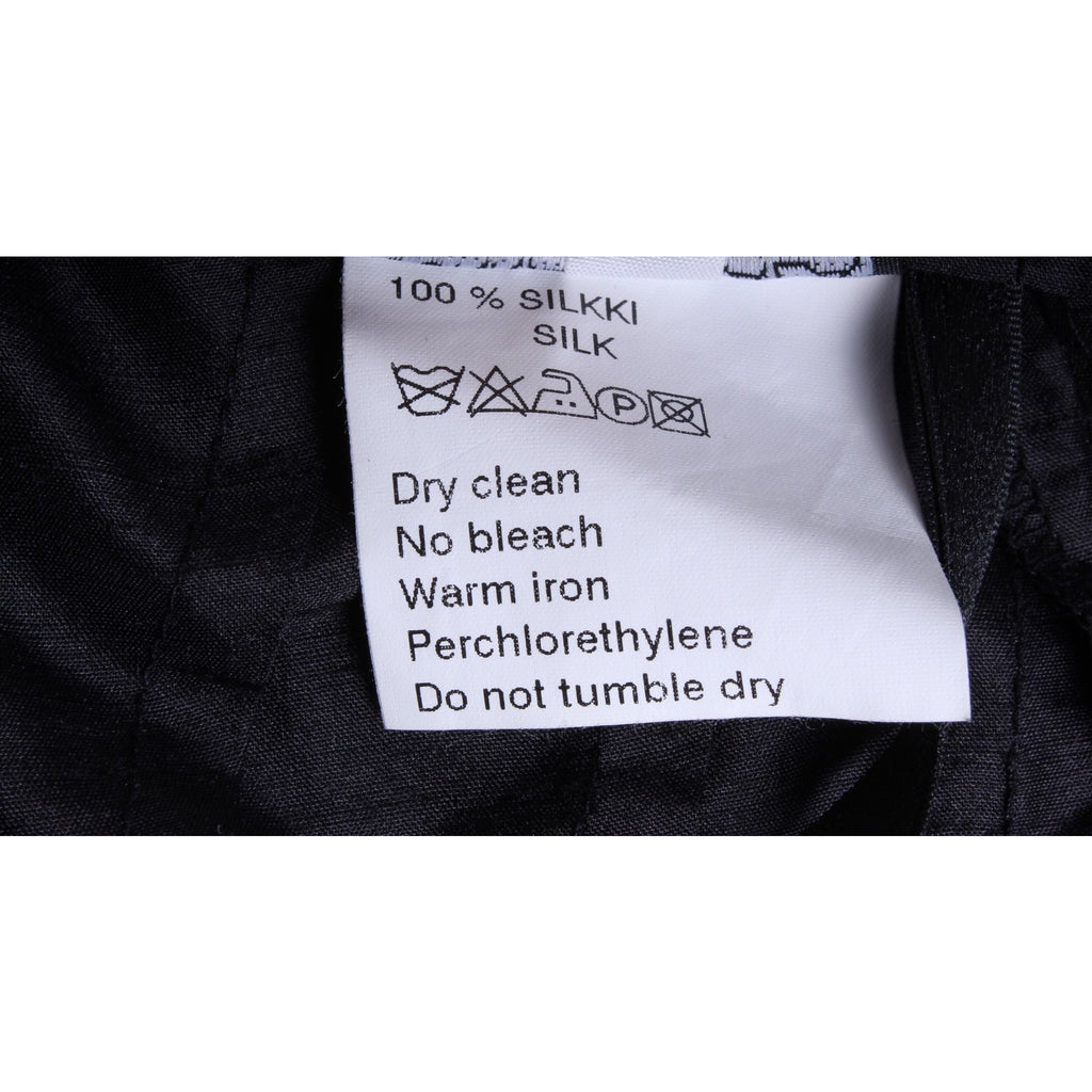 VTG Marimekko Silk Wrap Skirt Jukka Rintala Bustle Back Train 2010s 30” Waist marimekko The Best Vintage Clothing