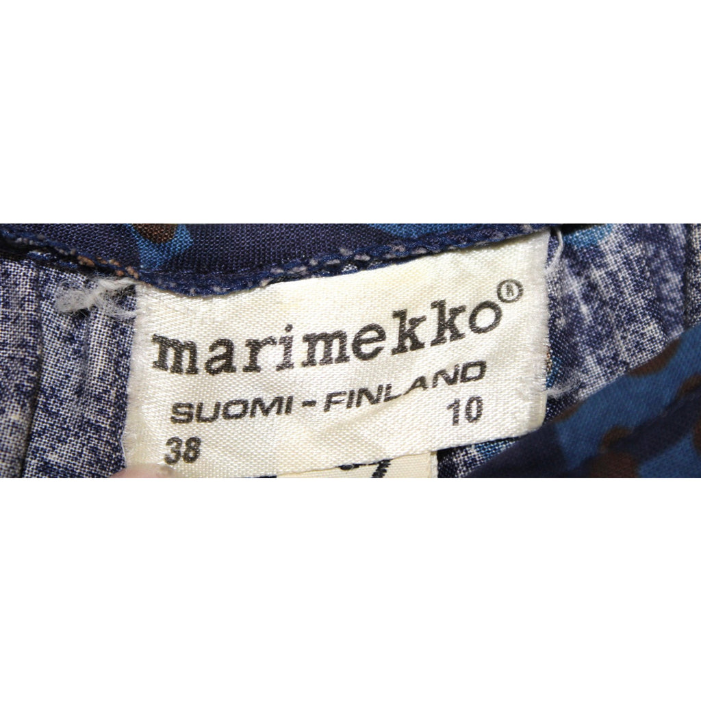 Rare 1963 Marimekko Love Letter Rakkauskirje Tarha Pattern Purple Blue Annika Rimala Vintage Maxi Dress 38/10 marimekko The Best Vintage Clothing