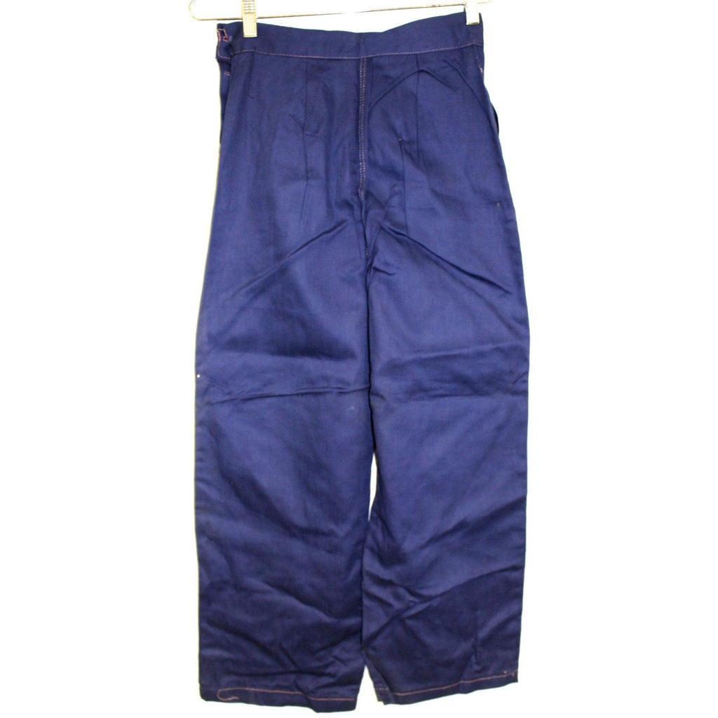 RARE Vintage Womens Girls Jeans Pants 1940s Deadstock Amazing Big Band Graphics High Waist The Best Vintage Clothing