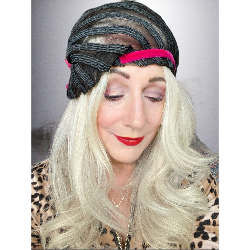 Lilly Dache Boutique Horsehair Straw Modified Cloche Hat 1930s/40s RARE Hats The Best Vintage Clothing