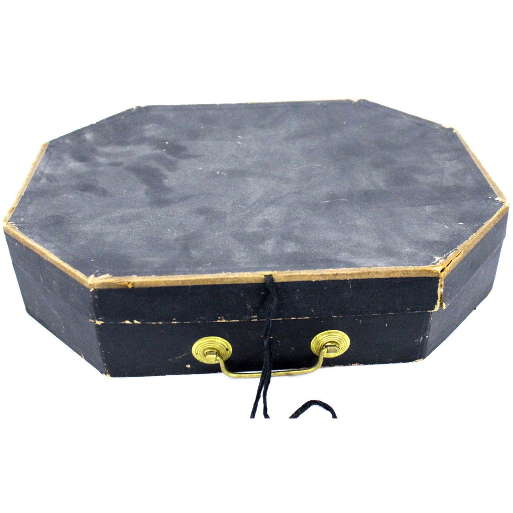 VTG J.G. Bennett Formal Top Hat Collapsible Silk Hat Original Case 6 5/8 Antique The Best Vintage Clothing