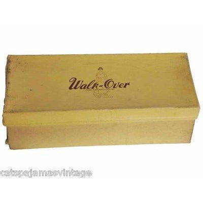 Antique Leather Boots Black Victorian Kid Walk Over NIB #4 Womens Size EU37 US 6.5 Women's,Shoes,On Sale Walk Over