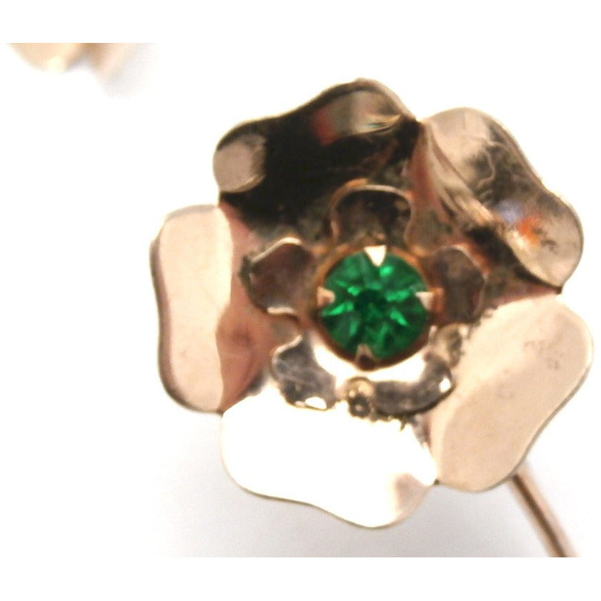 Vintage Brooch Sterling SIlver Colored Stones Set 1940s Large Jewelry,New Arrivals The Best Vintage Clothing