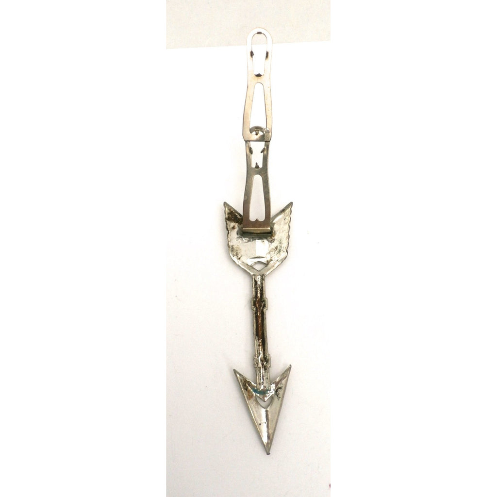 Vintage Antique Art Deco 1920s Rhinestone Arrow Dress Clip X Large 4.5" Long dress clip The Best Vintage Clothing