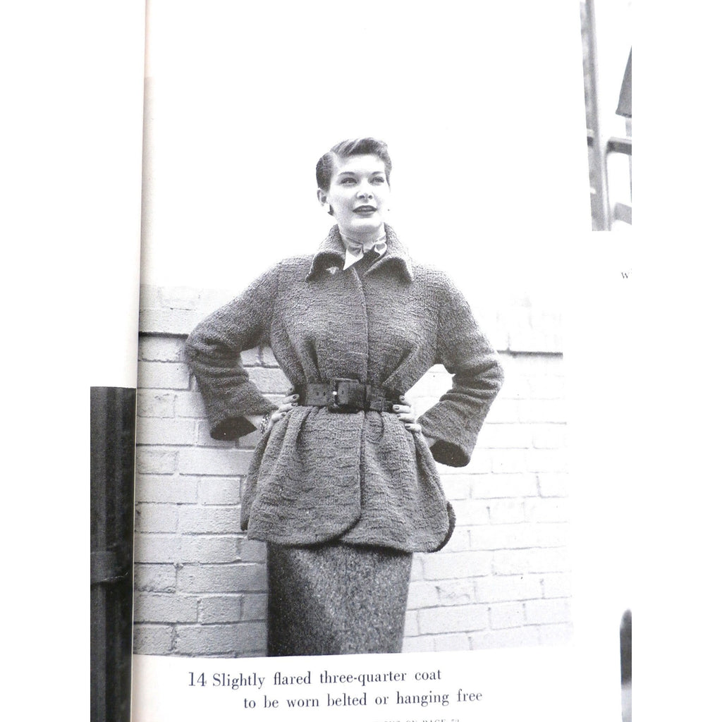 Vintage Magazine Vogue Knitting Book, Fall and Winter 1949 50 + designs How To The Best Vintage Clothing