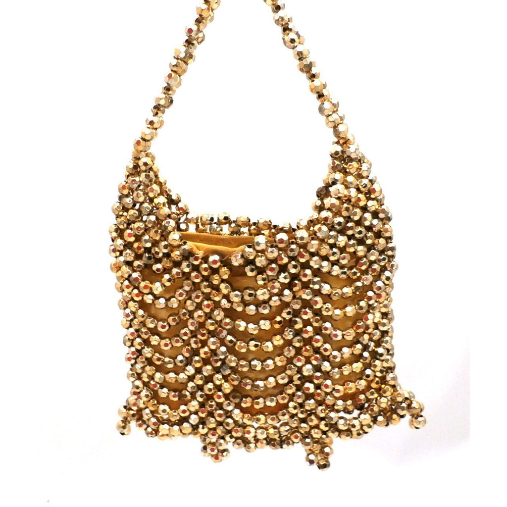 Vintage Gold Beaded Purse Alfredo Picchi 1960s Handbags,New Arrivals Alfredo Picchi