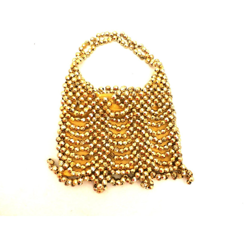 Vintage Gold Beaded Purse Alfredo Picchi 1960s Handbags,New Arrivals Alfredo Picchi