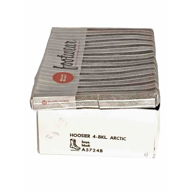 Vintage Childrens Red Ball Rubber Boots Nib 1950S Sz 6 1950S Children's vendor-unknown