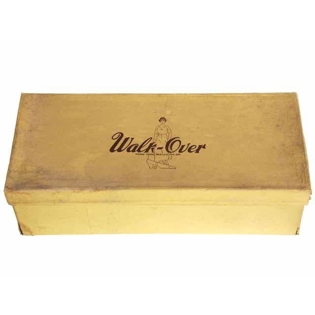 Vintage Womens Shoes Tan/Snakeskin Leather Heel 1920s WALK OVER Eu 37 US Ladies 6.5 Shoes,Women's,On Sale Walk Over