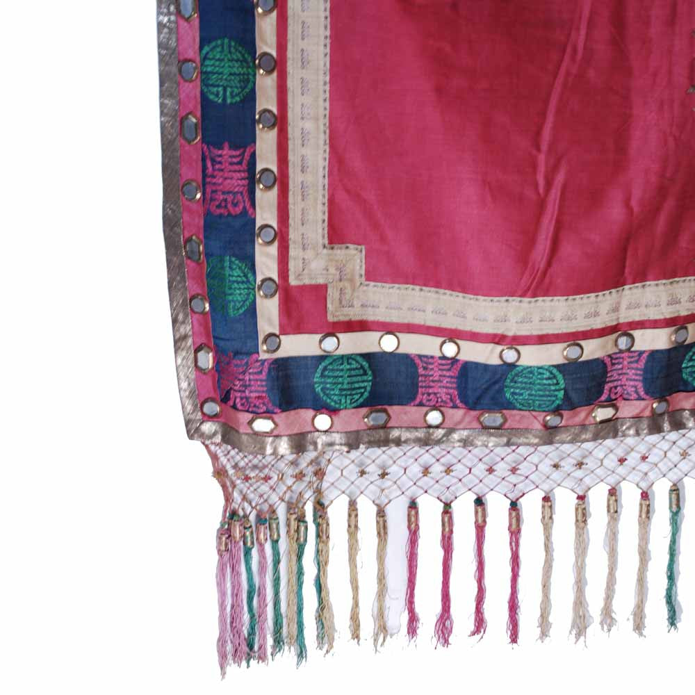 Antique Chinese Embroidered Border/Pelmet Provenance Cart2cart The Best Vintage Clothing