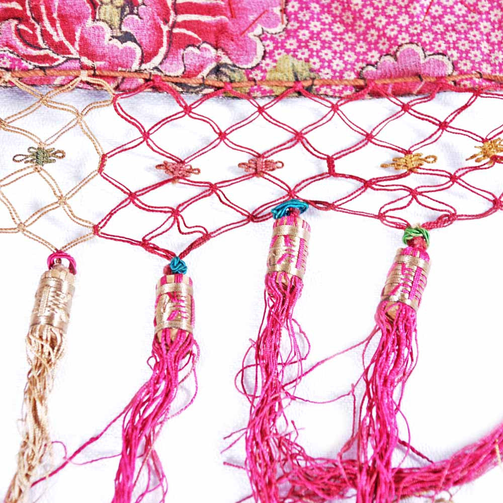 Antique Chinese Embroidered Border/Pelmet Provenance Cart2cart The Best Vintage Clothing