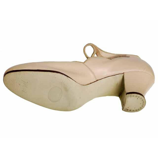Vintage Beige Mary Jane Shoe 1920's Walk Over EU 37 Ladies US 6.5N NIB#7 Shoes,Women's,On Sale Walk Over