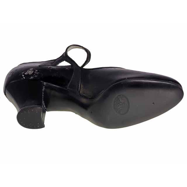 Vintage Black Mary Jane Style Heels Patent Leather Shoes 1920 NIB EU36 US 6 Shoes,Women's Walk Over