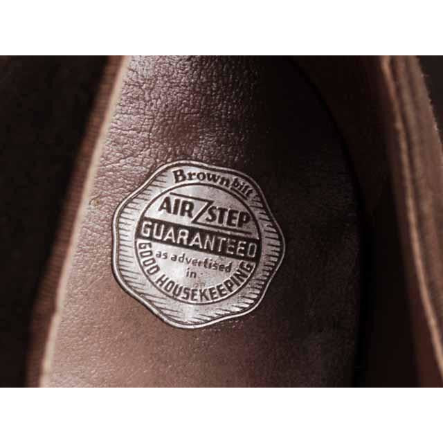 Vintage Brown Suede/Leather Mary Jane Shoes 1930s NIB 6 Air Step/Brown Bilt Shoes,On Sale The Best Vintage Clothing