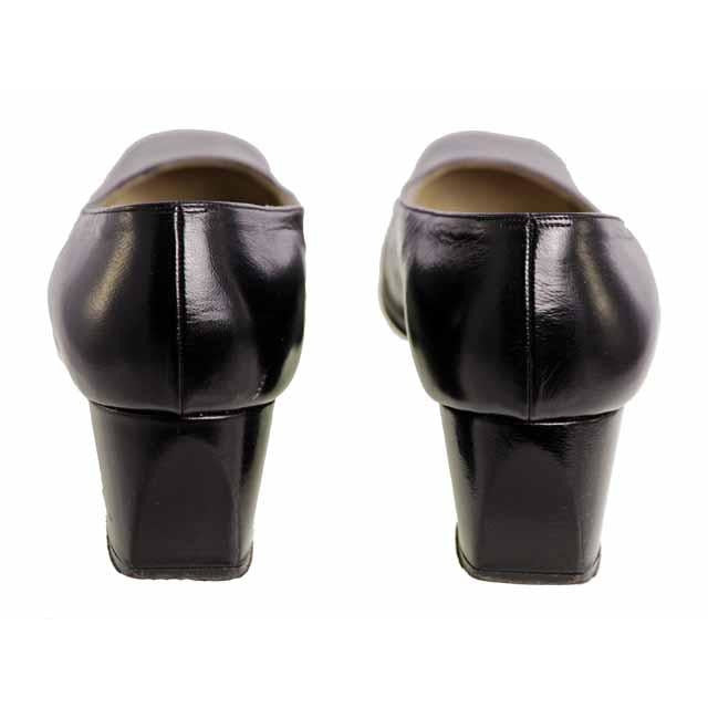 Vintage Black Shoes Pumps Margaret Jerrold 1970s 9AA & Box On Sale,Shoes Margaret Jerrold