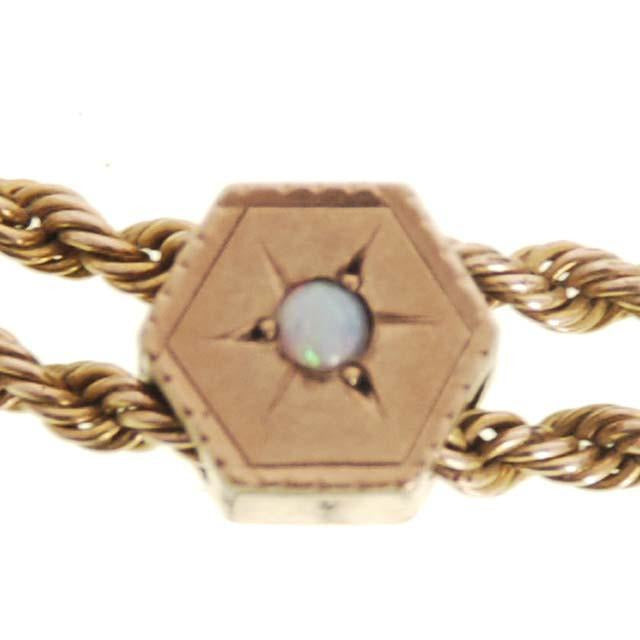 Antique Gold Filled w/Opal Watch Chain Slide Victorian Jewelry The Best Vintage Clothing