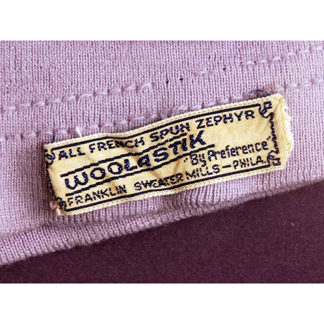 Vintage Swimsuit /Bathing Suit Lavender Zephyr Wool Embroidered 1920s Framed Collectibles,Women's,New Arrivals Zephyr