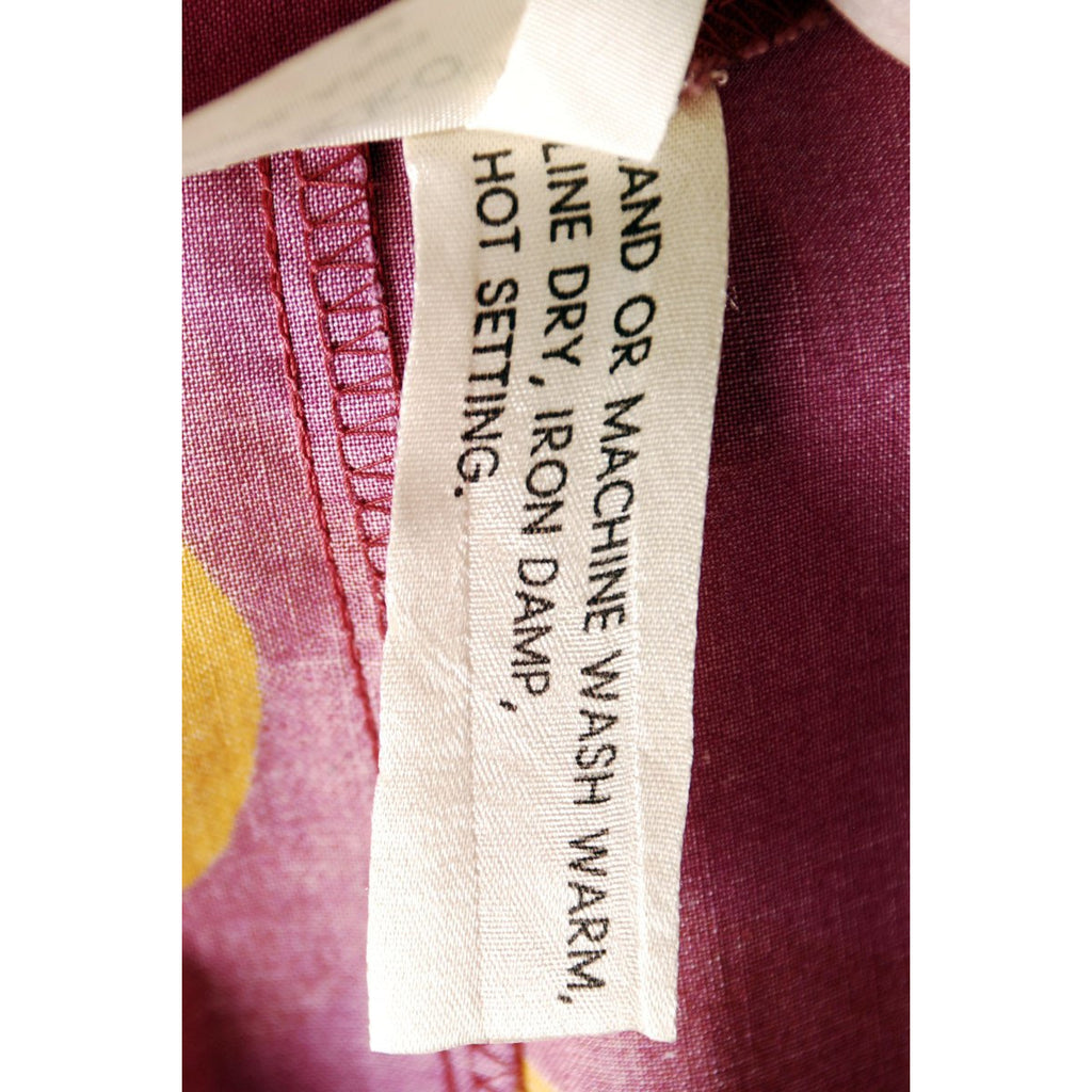 Vintage 1966 MARIMEKKO FINLAND Keidas (Oasis) by Annika Rimala Maxi Dress Gown 42/14 marimekko The Best Vintage Clothing