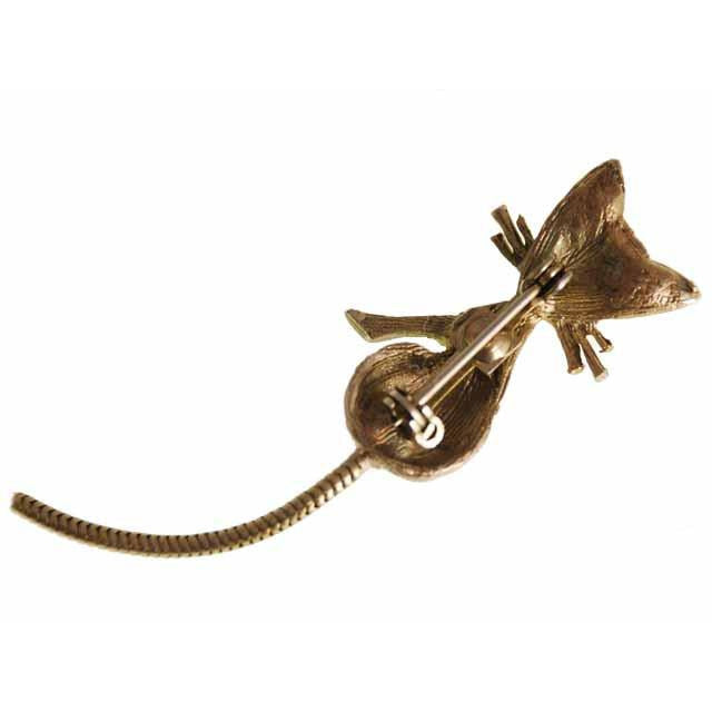 Vintage Gold Tone Cool Kitties Cat Brooches Scatter Pins 1960s Green Eyes On Sale The Best Vintage Clothing