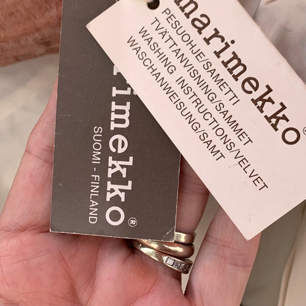 Vintage Marimekko Corduroy Womens M Wrap Coat RARE NWT 1975 Geometric Design marimekko The Best Vintage Clothing