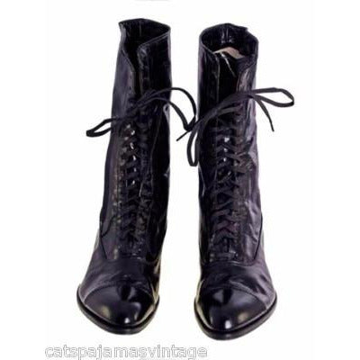 Ladies Black Victorian Kid Leather Boots Walk Over NIB#2 Size EU 36 US 6 NICE Women's,Shoes,On Sale Walk Over
