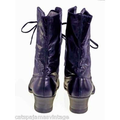 Ladies Black Victorian Kid Leather Boots Walk Over NIB#2 Size EU 36 US 6 NICE Women's,Shoes,On Sale Walk Over