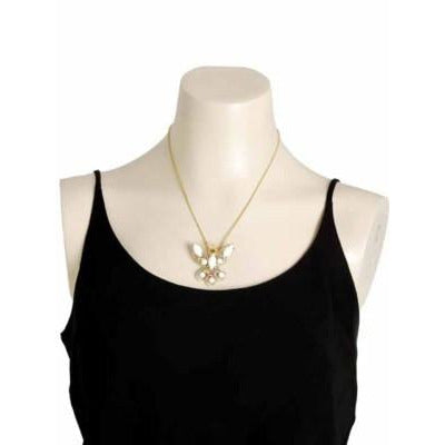 Vintage Filigree Butterfly Necklace/Delicate Chain 1960S On Sale The Best Vintage Clothing