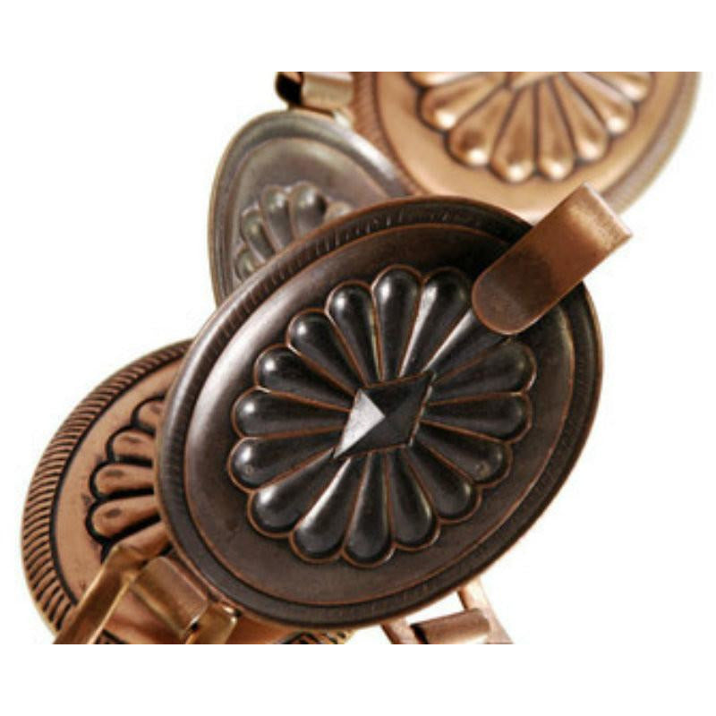 Vintage Belt Ladies 1950s Metal Copper Links Large Adjustable Cart2cart The Best Vintage Clothing