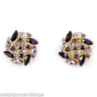 Vintage Brooch & Earrings Bogoff ,Juliana DeLizza & Elster Cart2cart De Lizza