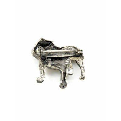 Vintage Brooch Silver British Bulldog 1940S On Sale The Best Vintage Clothing