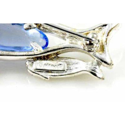 Vintage Brooch Stainless Jelly Belly Fish Signed Cart2cart vendor-unknown