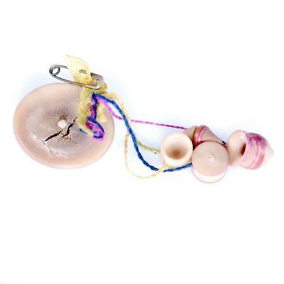 Vintage Celluloid Southwest Pin W/Dangles 1920S On Sale The Best Vintage Clothing