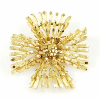 Vintage Coro Goldtone Maltese Cross Brooch 1950S Cart2cart Coro