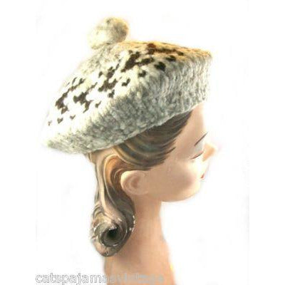 Vintage Hand Knit Hat Huge Beret 1940S Hats The Best Vintage Clothing