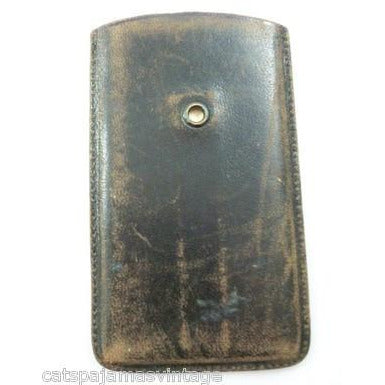Vintage Leather Note Holder Max Bernstein Wool Pullers Camden NJ 1920s On Sale,Women's The Best Vintage Clothing